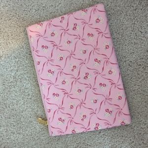 Stoney Clover Lane x Love Shack Fancy Flat Pouch Tea Party Pink Bonnet